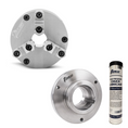 Load image into Gallery viewer, 10inch- Back Mount Precision Scroll Chucks - Forged Steel Body- 3jaws
