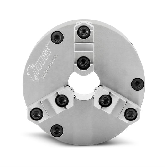 10 inch - Front Mount Precision Scroll Chuck - Forged Steel Body 3 Jaws