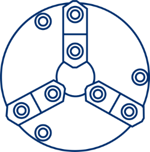 self-centering scroll chuck